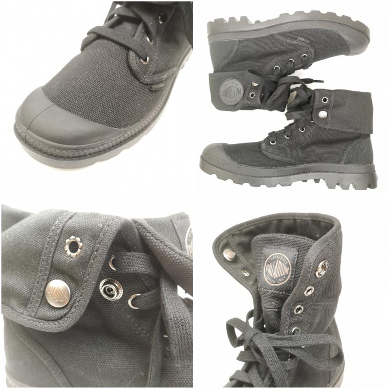 パラディウム PALLADIUM スニーカー スニーカー Baggy バギー ブーツ スニーカー 92353-060 25.5cm 黒 / ブラック / black メンズ USED 古着 中古 50145154