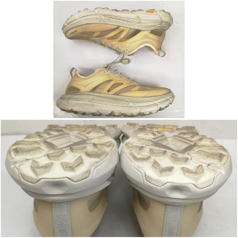 ホカ オネオネ HOKA ONEONE スニーカー スニーカー U SATISFY RUNNING MAFATE TRAIL BONE 1157050 26.5cm メンズ USED 古着 中古 50145155