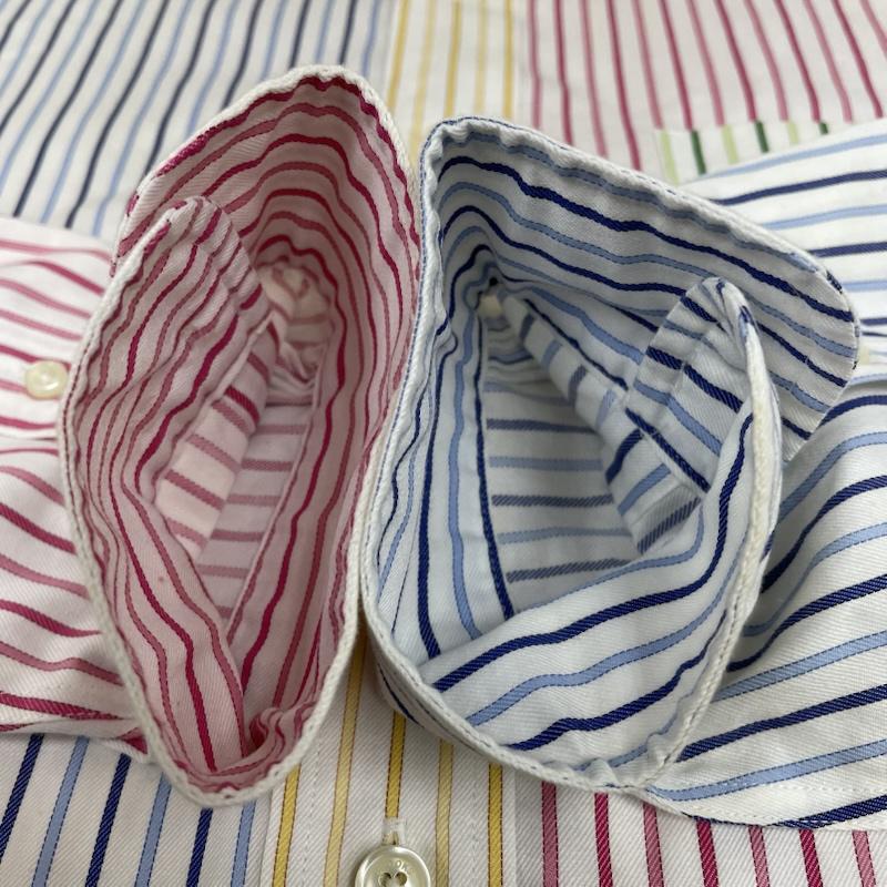 ブルックス ブラザーズ BROOKS BROTHERS シャツ、ブラウス 長袖 長袖 ボタンダウン シャツ Shirt ロングスリーブ クレイジーパターン ノンアイロン ストライプ マルチカラー M ストライプ マルチカラー / マルチカラー / multicolor メンズ USED 古着 中古 50145375