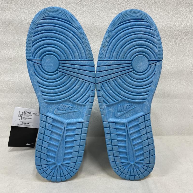 ナイキ NIKE スニーカー スニーカー AIR JORDAN 1 Retro High OG エアジョーダン レトロハイ ハイカット DZ5485 28.0cm ロゴ、文字 水色 / ライトブルー / X 白 / ホワイト / white メンズ USED 古着 中古 50145504