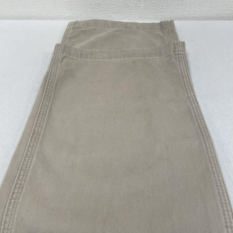 カーハート Carhartt パンツ ワークパンツ、ペインターパンツ B324 FDK トラウザー ワークパンツ ペインターパンツ リラックスフィット 33インチ ロゴ、文字 X 刺繍 ベージュ / ベージュ / beige メンズ USED 古着 中古 50145744