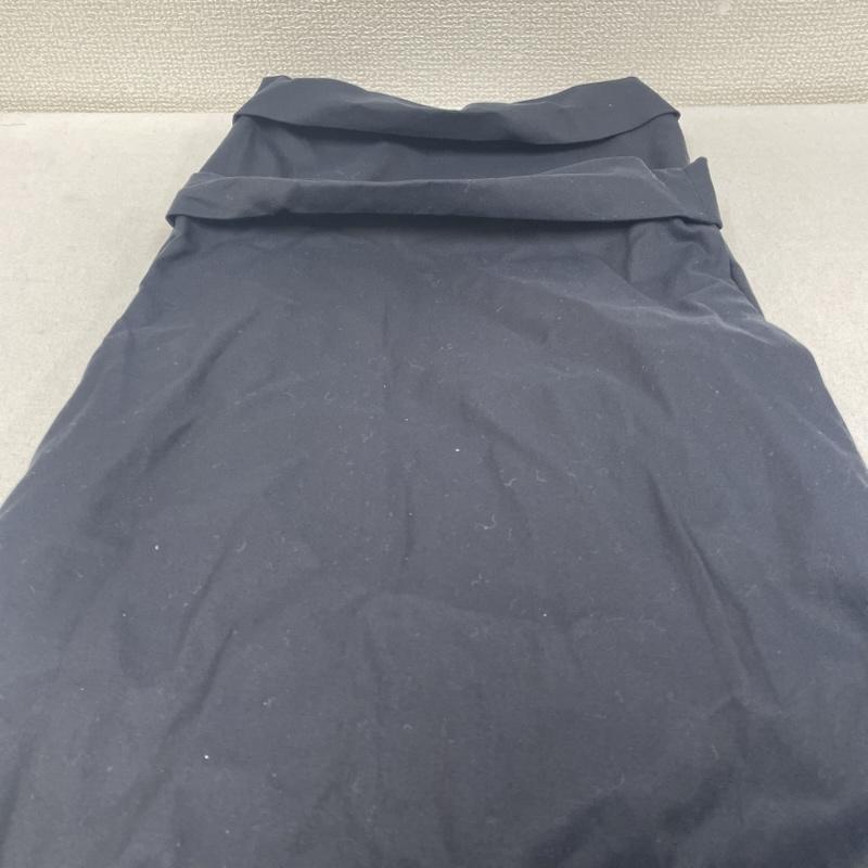アンユーズド UNUSED パンツ スラックス 16SS WIDE WRAP PANTS サイドベルト ワイド スラックス パンツ アシンメトリ― UW0481 サイズ00 - 無地 紺 / ネイビー / navy メンズ USED 古着 中古 50145751