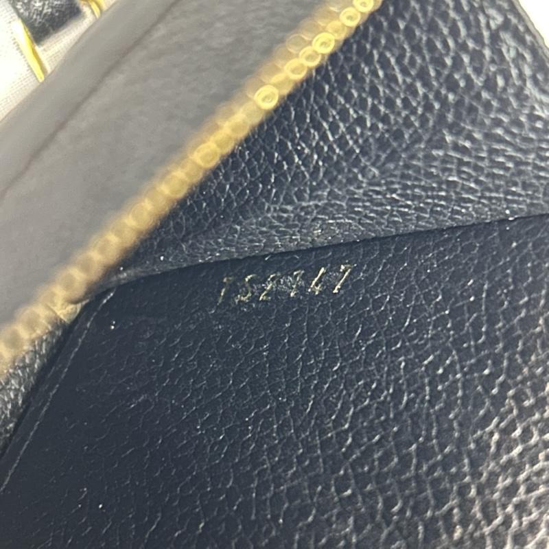 ルイヴィトン LOUIS VUITTON 財布 コンパクト財布 モノグラム・アンプラント ジッピー・コイン パース ノワール M60574 - ロゴ、文字 黒 / ブラック / black レディース USED 古着 中古 50146403