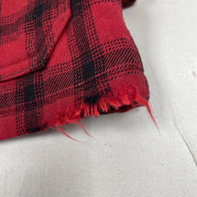 ウールリッチ WOOLRICH ジャケット、上着 ジャケット、ブレザー 70s マッキーノ ジャケット バッファローチェック 42 チェック 黒 / ブラック / black X 赤 / レッド / red メンズ USED 古着 中古 50146654