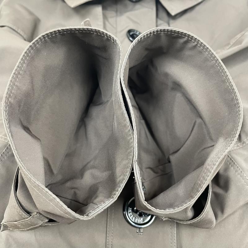 バーバリーロンドン Burberry London コート コート一般 トレンチコート ダウンライナー ノバチェック 3WAY フォックスファー B2A23-661-58 46 無地 X チェック ダークブラウン / ダークブラウン / レディース USED 古着 中古 50146659
