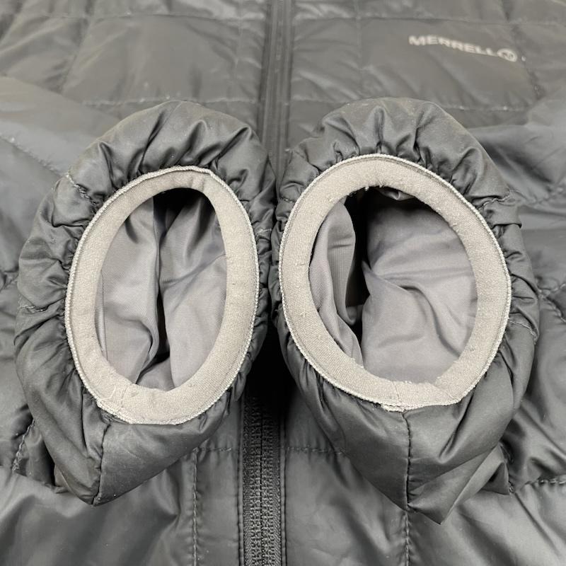 メレル MERRELL ジャケット、上着 ジャンパー、ブルゾン アドベンチャー レストリッジランド パーカー ジャケット ロゴ プリント jmf20869 M ロゴ、文字 X プリント ダークグレー / ダークグレー / メンズ USED 古着 中古 50146863