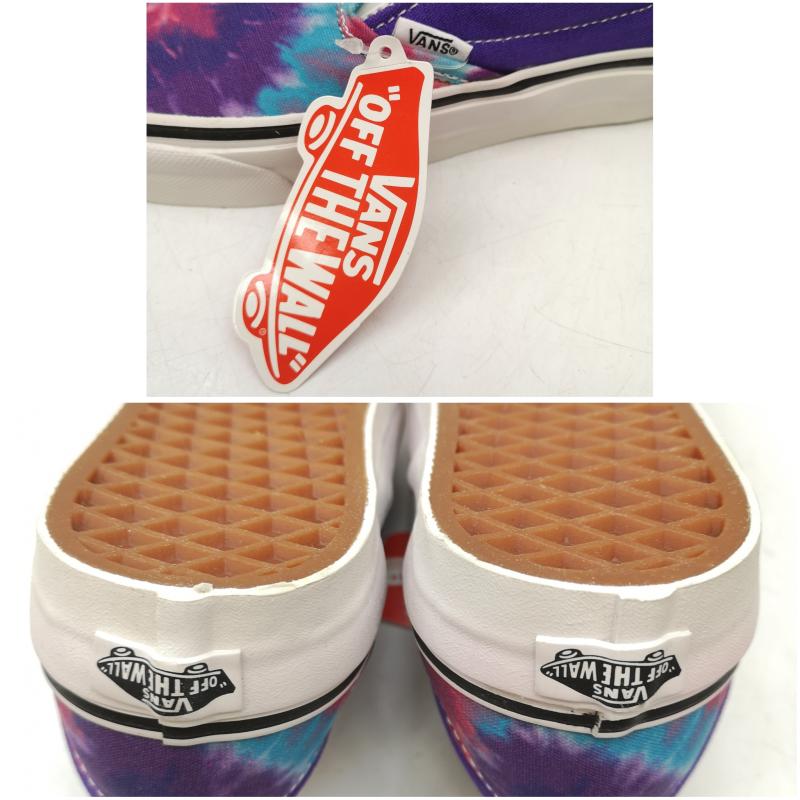 バンズ VANS スニーカー スニーカー Classic Slip-On タイダイ クラシック スリップオン 24.0cm 紫 / パープル / purple レディース USED 古着 中古 50147762