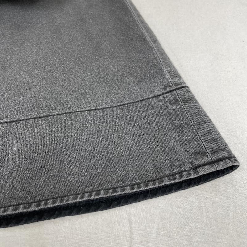 ロンハーマン RonHerman スカート ロングスカート Heart Stitch ミッドレングス フレア スカート ブラック デニム サイドジップアップ 無地 3510500019 XS 無地 黒 / ブラック / black レディース USED 古着 中古 50147891