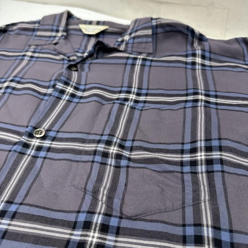 アンユーズド UNUSED シャツ、ブラウス 長袖 18AW 日本製 Rayon Check Shirt レーヨン チェック シャツ US1456 4 マルチカラー / マルチカラー / multicolor メンズ USED 古着 中古 50148088