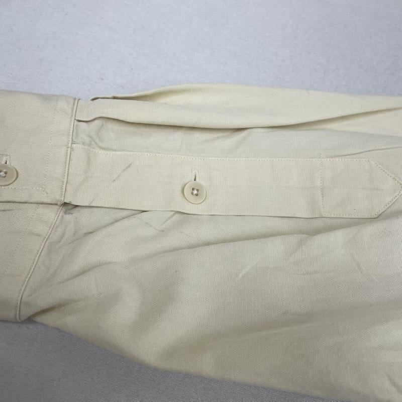 ポロバイラルフローレン Polo by RALPH LAUREN シャツ、ブラウス 長袖 長袖 コットン シルク ダブル フラップ ポケット シャツ XL 無地 アイボリー / アイボリー / メンズ USED 古着 中古 50148313