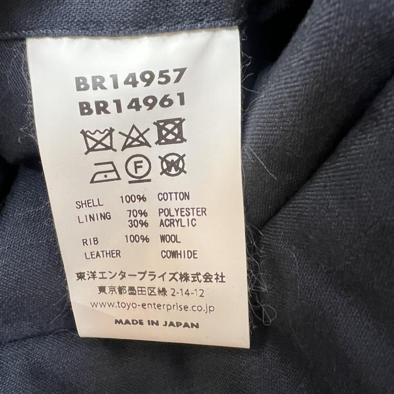 バズリクソンズ Buzz Rickson s ジャケット、上着 ジャンパー、ブルゾン BR14957 Type DECK A-2 デッキジャケット ミリタリー 34 紺 / ネイビー / navy メンズ USED 古着 中古 50148477