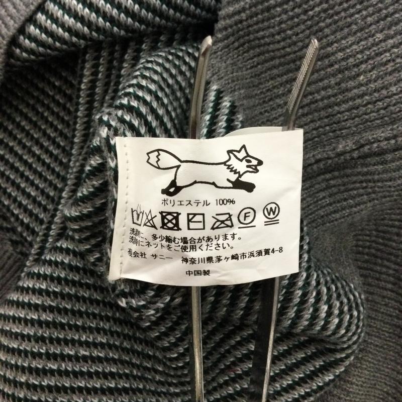 古着 USED ニット、セーター 長袖 THE FOX COLLECTION ザ フォックスコレクション PENNEY S The Fox Jacquard Knit フォックス ジャガード ニット M キャラクター 灰 / グレー / gray メンズ USED 古着 中古 50148573