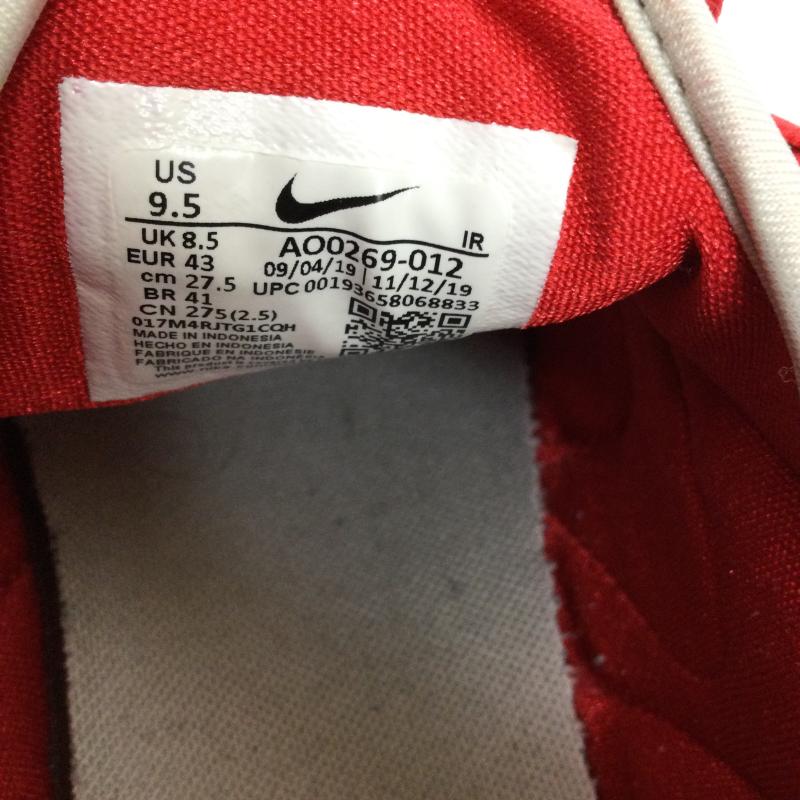 ナイキ NIKE スニーカー スニーカー NIKE ナイキ ZOOM 2K ズーム 2K AO0269-012 27.5cm 白 / ホワイト / white X 赤 / レッド / red メンズ USED 古着 中古 50148583