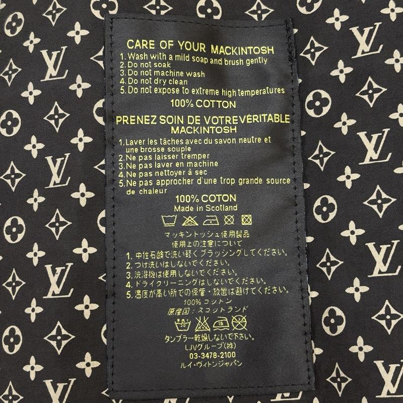 ルイヴィトン LOUIS VUITTON コート トレンチコート モノグラム マッキントッシュ トレンチ コート スコットランド製 34 ロゴ、文字 レディース USED 古着 中古 50149380
