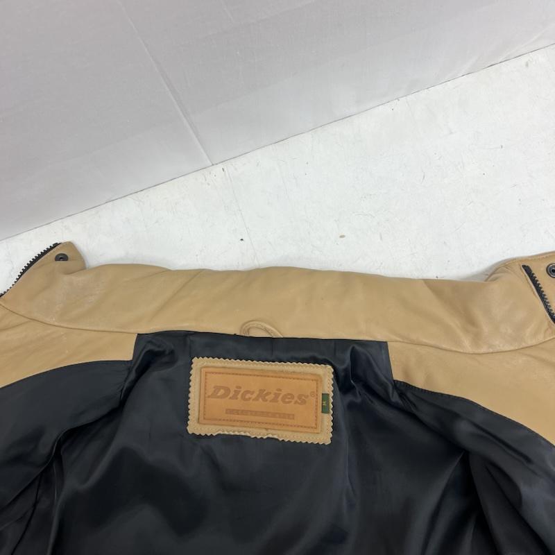 ディッキーズ Dickies ジャケット、上着 ダウンジャケット ラムレザー ダウンジャケット M ベージュ / ベージュ / beige メンズ USED 古着 中古 50149587