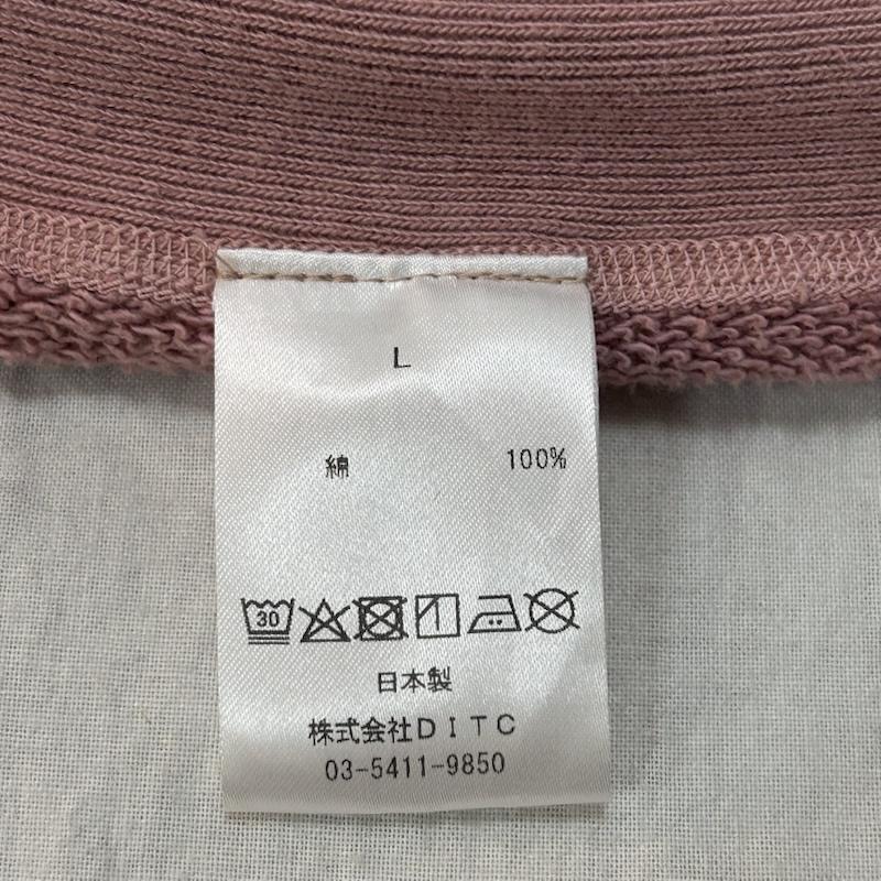 バウワウ Bowwow パーカー 長袖 ST. MACLAREN UNIV. HOODIE AGED pink L 日本製 ダメージ加工 ヴィンテージ加工 完売品 L プリント 桃 / ピンク / pink メンズ USED 古着 中古 50149654