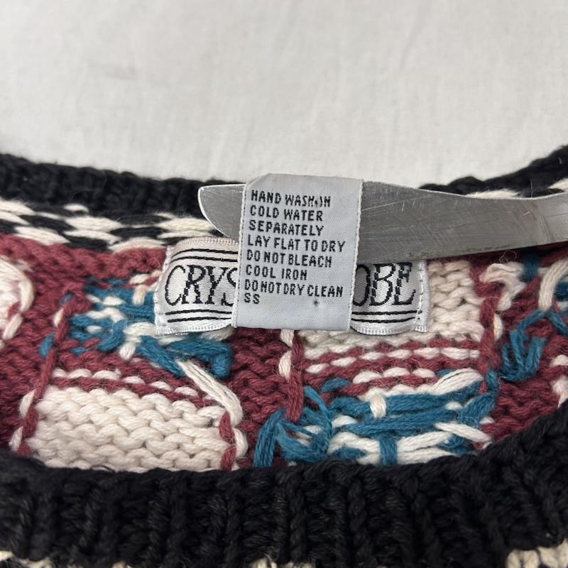 USED古着 USED/古着 ニット、セーター 長袖 CRYSTAL-KOBE クリスタルコービー セーター マルチカラー サイズM M レディース USED 古着 中古 50149786