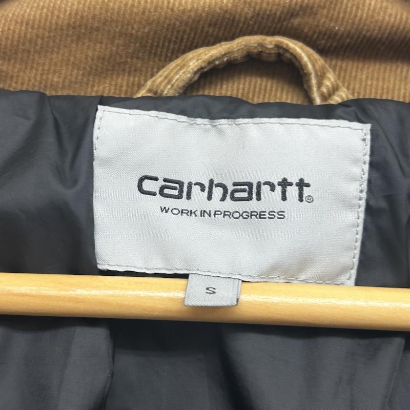 カーハート Carhartt ジャケット、上着 ジャンパー、ブルゾン 中綿ジャケット ワンポイントロゴ S ワンポイント キャメル / キャメル / メンズ USED 古着 中古 50150022