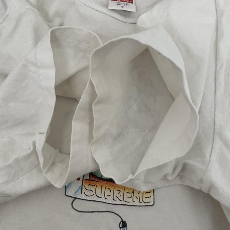 シュプリーム Supreme Tシャツ 半袖 Tシャツ 20SS Dinosaur Tee ダイナソー キャラクターT S 白 / ホワイト / white メンズ USED 古着 中古 50150065