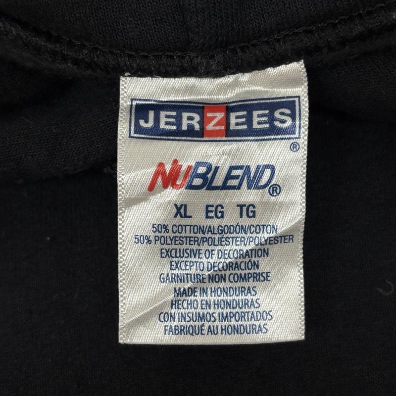 ジャージーズ JERZEES パーカー 長袖 2000年代 BSA TRUCKING ロゴ プリント プルオーバー フーディ スウェット パーカー 00s XL 黒 / ブラック / black メンズ USED 古着 中古 50150388