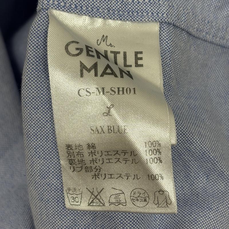 ミスタージェントルマン MR.GENTLEMAN シャツ、ブラウス 長袖 バックヨーク カモフラ メッシュパネル オックスフォード 長袖 シャツ CS-M-SH01 L メンズ USED 古着 中古 50150422