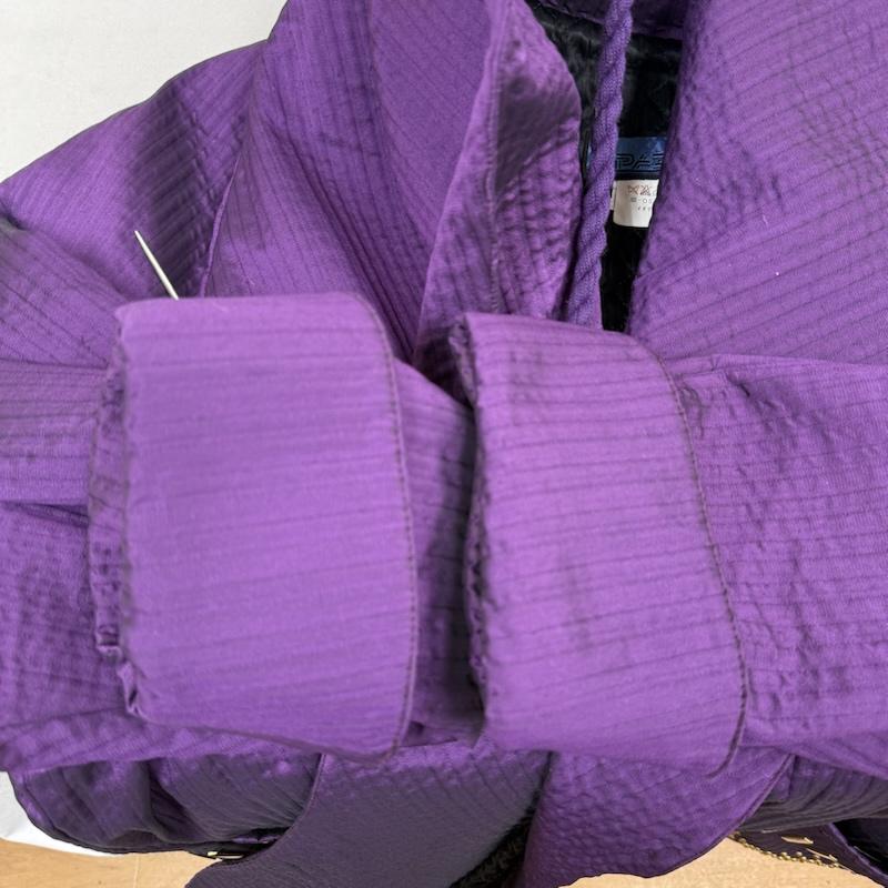 古着 USED コート コート一般 キルティング オーバー コート フード スタッズ 40 紫 / パープル / purple レディース USED 古着 中古 50150669