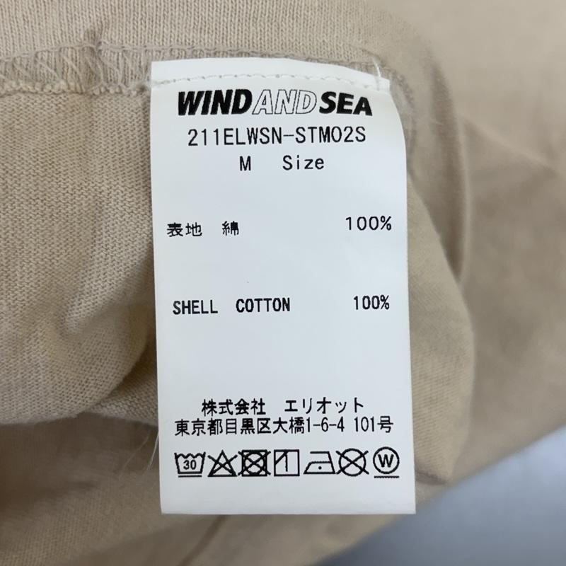 ウィンダンシー WIND AND SEA Tシャツ 半袖 21ss NEIGHBORHOOD ネイバーフッド NHWDS-2/C-TEE.SS 211ELWSN-STM02S M ロゴ、文字 X プリント メンズ USED 古着 中古 50150933