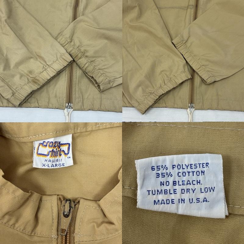 古着 USED ジャケット、上着 ジャンパー、ブルゾン crazy shirt クレイジーシャツ 90年代 ビンテージ USA製 スタンドカラー ジャケット 90s VINTAGE XL メンズ USED 古着 中古 50151347