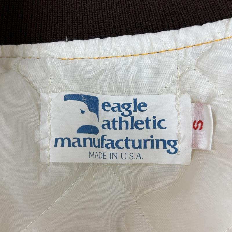 古着 USED ジャケット、上着 ジャンパー、ブルゾン EAGLE ATHLETIC 90年代 ビンテージ USA製 中綿 ナイロン スタジャン 90s VINTAGE S 黄 / イエロー / yellow メンズ USED 古着 中古 50151359