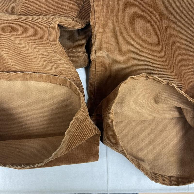 古着 USED パンツ ワークパンツ、ペインターパンツ セジフイールド Sedgefield 70s USA製 コーデュロイ ワイド フレア パンツ 40 茶 / ブラウン / brown メンズ USED 古着 中古 50151409