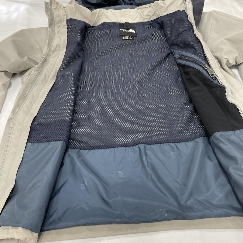 ザノースフェイス THE NORTH FACE ジャケット、上着 ジャンパー、ブルゾン ナイロンジャケット GORE-TEX NP15103 ゴアテックス アウトドア ジップアップ M ワンポイント X ロゴ、文字 X 刺繍 灰 / グレー / gray メンズ USED 古着 中古 50151566