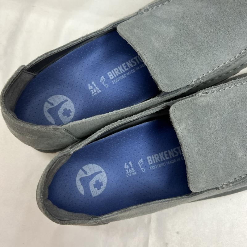 ビルケンシュトック BIRKENSTOCK スリッポン スリッポン UTTI SLIP ON ウッティ 1030124 スエードレザー 26.5cm 灰 / グレー / gray メンズ USED 古着 中古 50151935