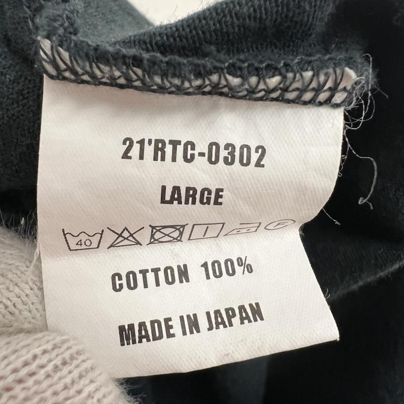 ラッツ RATS トップス トップス DOZENS L/S ロゴ プリント ロンT 長袖Tシャツ L 黒 / ブラック / black メンズ USED 古着 中古 50152159
