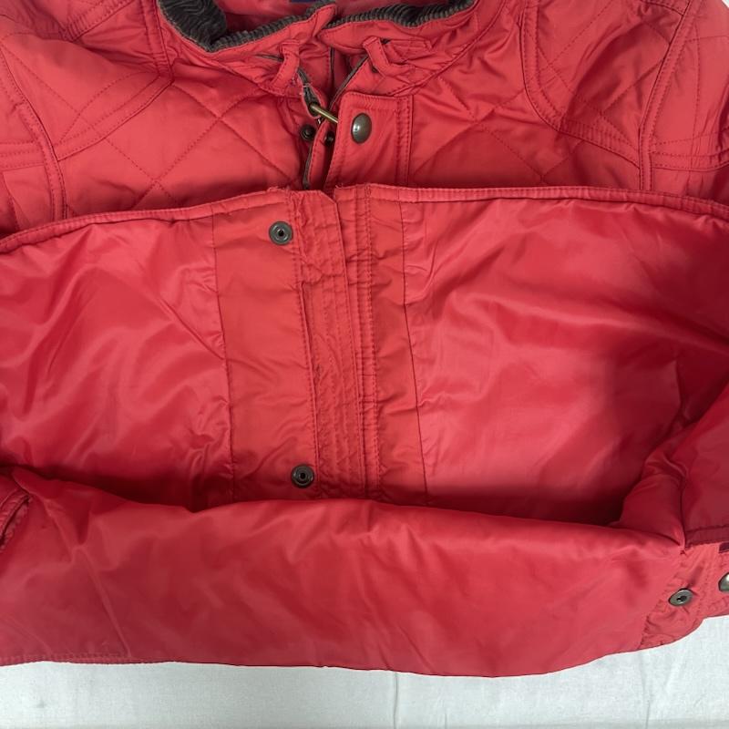 ポロラルフローレン POLO RALPH LAUREN ジャケット、上着 ジャンパー、ブルゾン キルティング ジャケット 襟袖 コーデュロイ チン ストラップ M 赤 / レッド / red メンズ USED 古着 中古 50152238