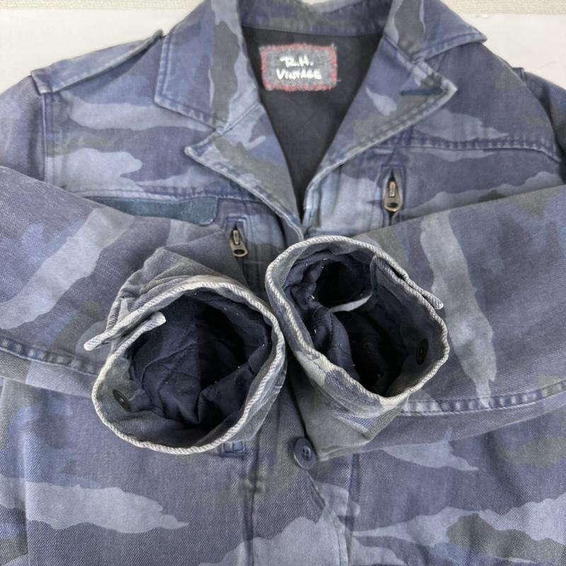 ロンハーマン RonHerman ジャケット、上着 ジャンパー、ブルゾン R.H.vintage 迷彩 ミリタリー ジャケット カモフラージュ ジャケット M 紺 / ネイビー / navy メンズ USED 古着 中古 50152279