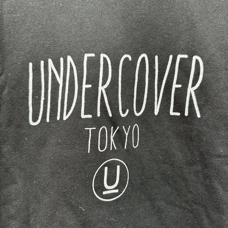 アンダーカバー UNDERCOVER トップス トップス ロゴ プリント クルーネック スウェット XL 黒 / ブラック / black メンズ USED 古着 中古 50152403
