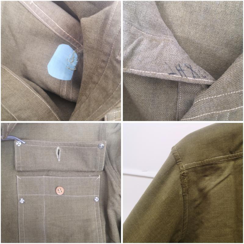 ヴィンテージ VINTAGE トップス トップス 40s us army 長袖 ウール シャツ カーキオリーブ / カーキオリーブ / メンズ USED 古着 中古 50152650