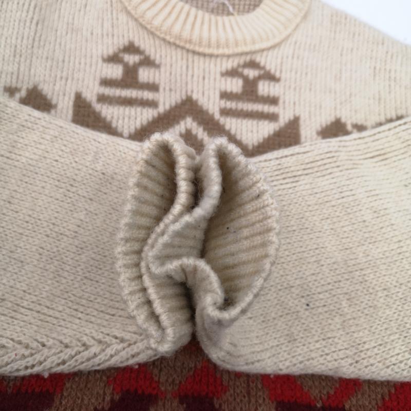 ペンドルトン PENDLETON トップス トップス 70s ネイティブ オルテガ 柄 ニット セーター M メンズ USED 古着 中古 50152727