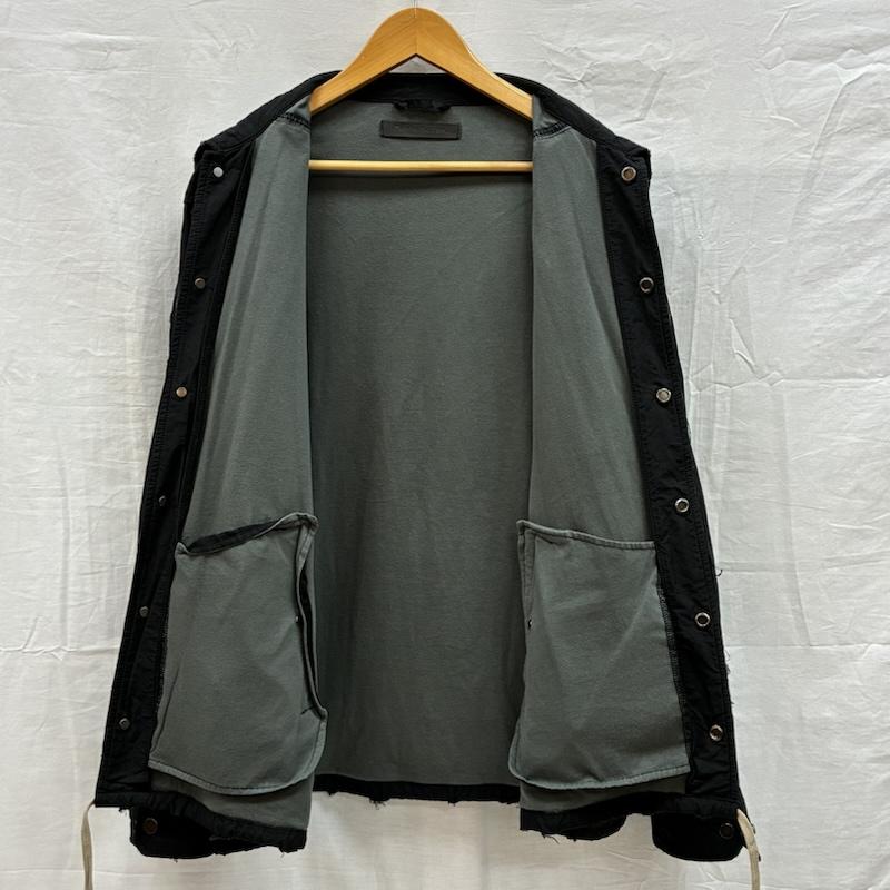 ダンケシェーン DANKE SCHON ジャケット、上着 ジャンパー、ブルゾン 23AW ダメージ加工 水溶性 ボンディング コーチジャケット 23405TS-DS L ダメージ加工 メンズ USED 古着 中古 50152919
