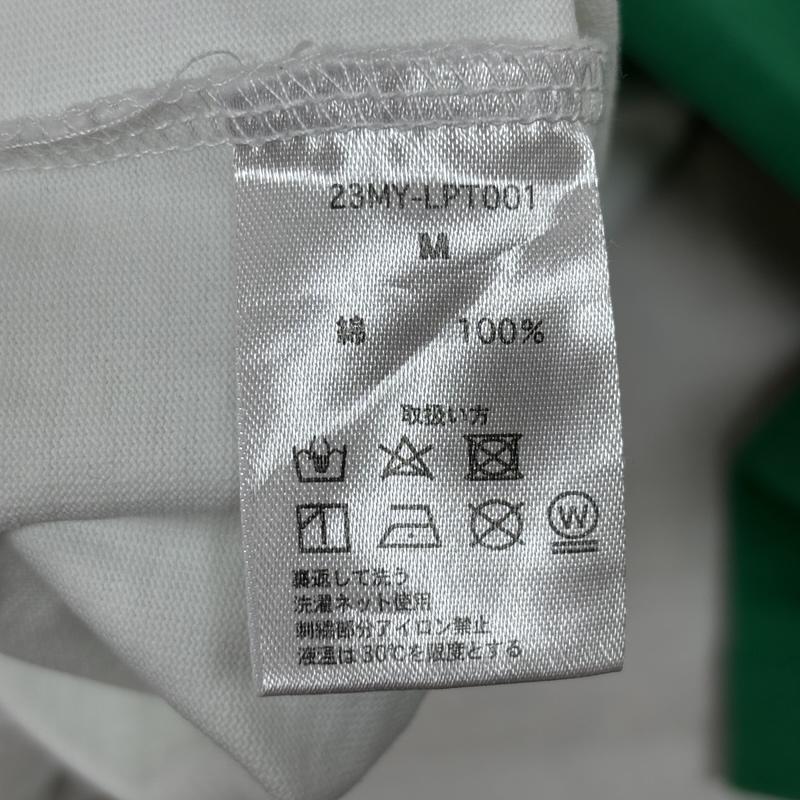 古着 USED トップス トップス MAYO メイヨー Laugh&Peace 西山茉希 コラボ ロゴ 刺繍 クルーネック ラグラン ロンT M 白 / ホワイト / white X 緑 / グリーン / green メンズ USED 古着 中古 50152951
