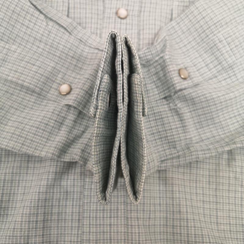 ラルフローレン RALPHLAUREN トップス トップス POLO COUNTRY 80s 織り柄 コットン ウエスタン シャツ M 緑 / グリーン / green メンズ USED 古着 中古 50152975