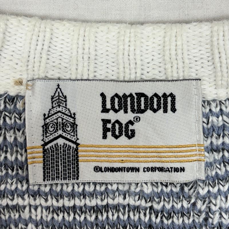 ロンドンフォグ LONDONFOG トップス トップス 80-90年代 ビンテージ 幾何学模様 クルーネック ニット セーター 80s 90s VINTAGE - 総柄 メンズ USED 古着 中古 50153010