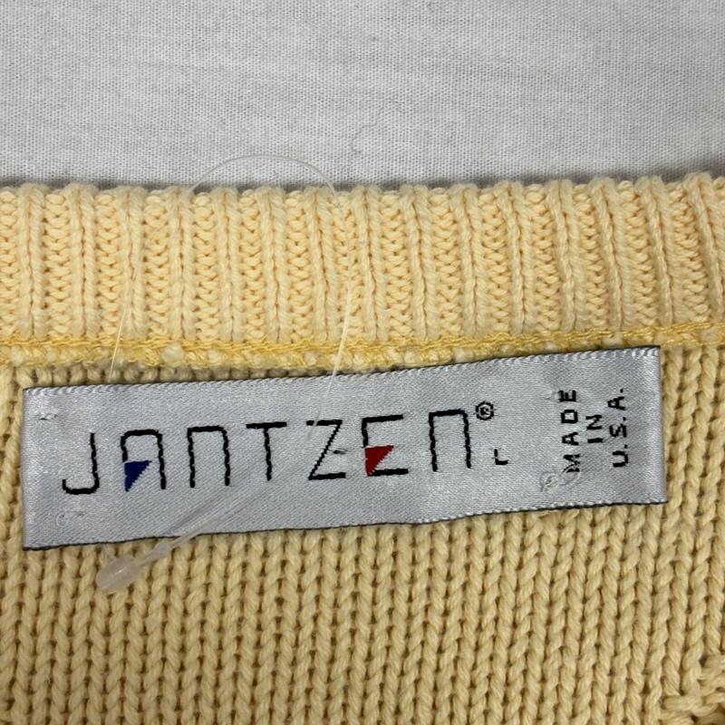 ジャンセン Jantzen トップス トップス 90年代 ビンテージ USA製 ケーブル編み クルーネック ニット セーター 90s VINTAGE L メンズ USED 古着 中古 50153020