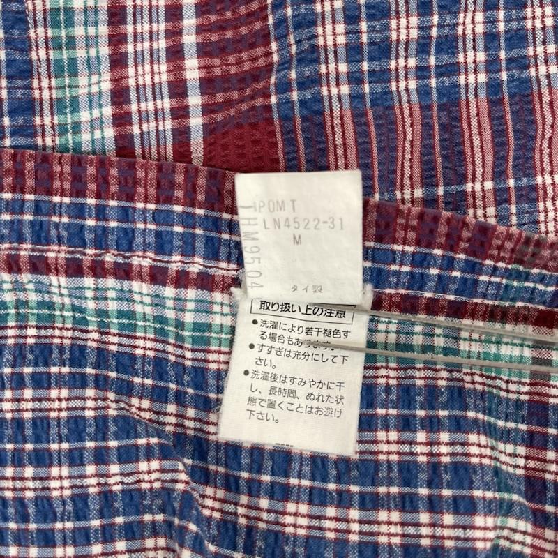 ラルフローレン RALPHLAUREN トップス トップス シアサッカー チェック 柄 半袖 コットン シャツ M マルチカラー / マルチカラー / multicolor メンズ USED 古着 中古 50153254