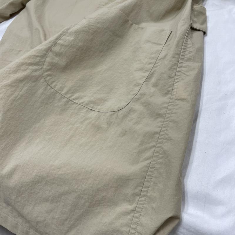 ダントン Danton トップス トップス ステンカラー ロング コート ナイロン 34 無地 X ワンポイント X ロゴ、文字 ベージュ / ベージュ / beige レディース USED 古着 中古 50153270