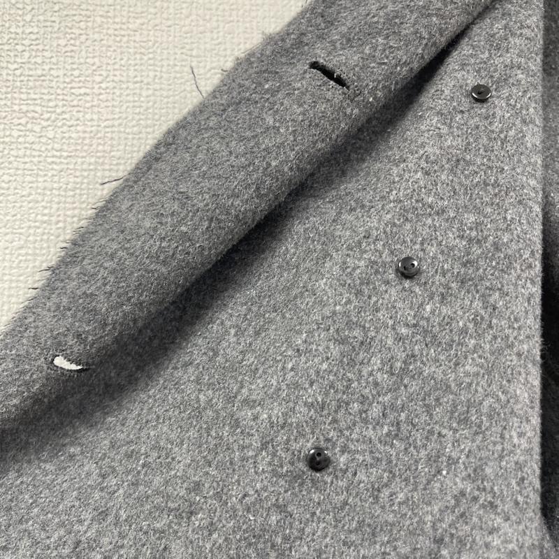 ノーアイディ NO ID. コート コート一般 Wフェイス フーデッド ロング コート 439220-890c 1 灰 / グレー / gray メンズ USED 古着 中古 50153569