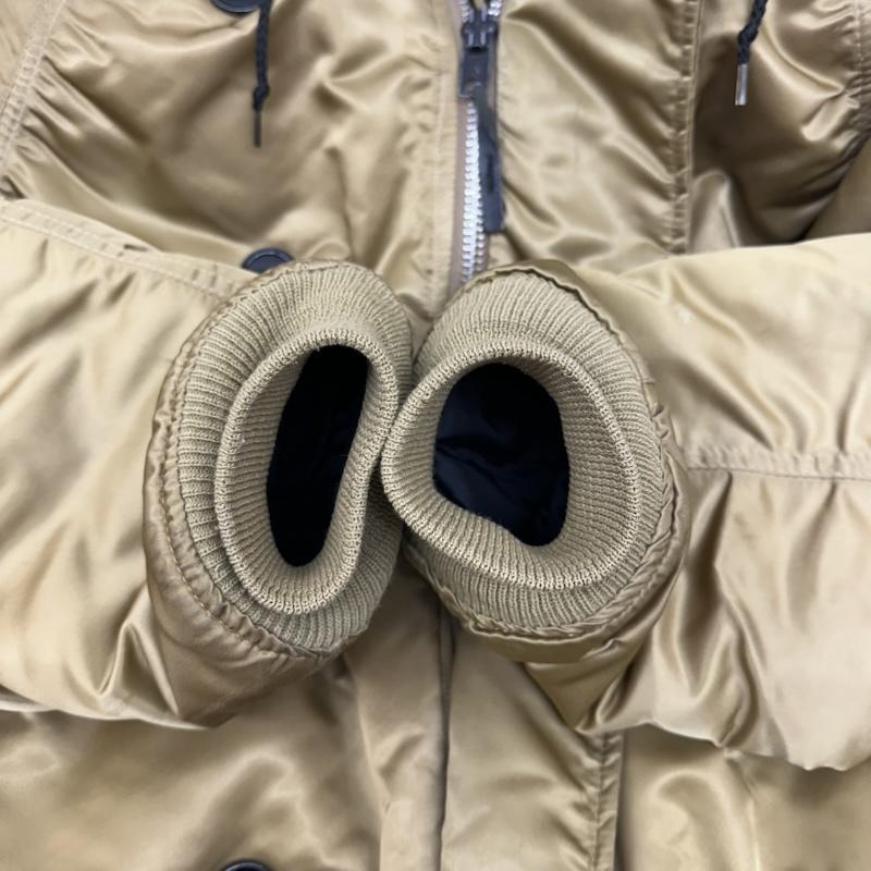 コリンズ CORINTH MFG CO ジャケット、上着 フライトジャケット 90s N-2B フード ファー フライト ジャケット M カーキ / カーキ / khaki メンズ USED 古着 中古 50153589