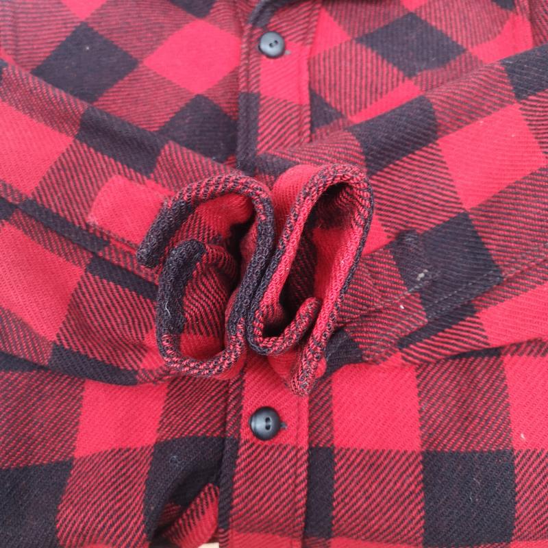 ヴィンテージ VINTAGE ジャケット、上着 ジャンパー、ブルゾン Chopper s Shirt ウール クルーザー フィールド ジャケット - 黒 / ブラック / black X 赤 / レッド / red メンズ USED 古着 中古 50153610