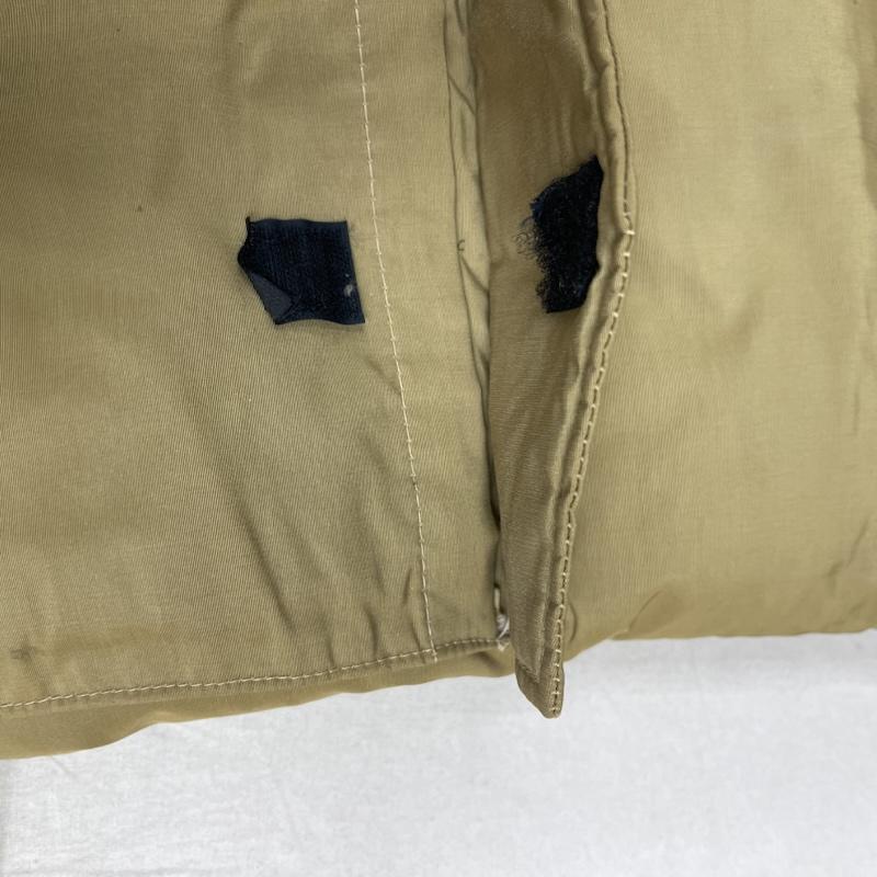 ウールリッチ WOOLRICH ジャケット、上着 ダウンベスト 80s クロス シェル ダウン ベスト 21053 USA製 S ベージュ / ベージュ / beige メンズ USED 古着 中古 50153643