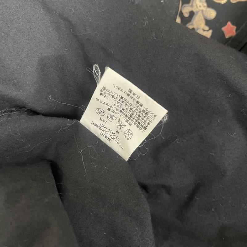 クライミー CRIMIE シャツ、ブラウス 半袖 マリア プリント ワッペン ワーク コットン シャツ M 黒 / ブラック / black メンズ USED 古着 中古 50154025
